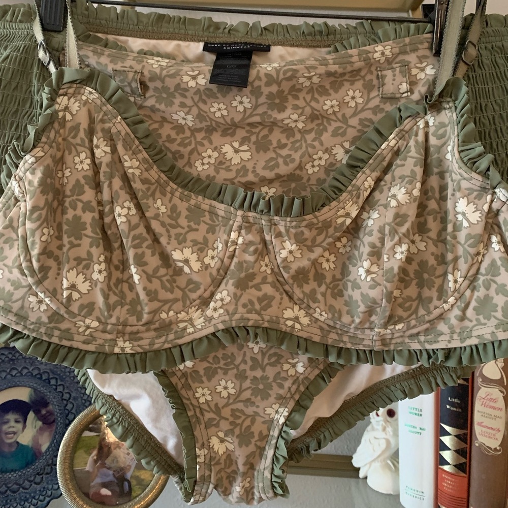 Marc by Marc Jacobs High Waisted Swimsuit